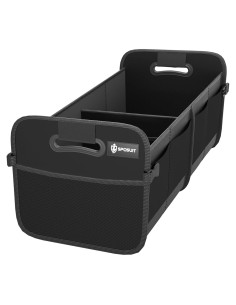 Organizador de Maletero Sposuit 69L Plegable con 11 Bolsillos Negro