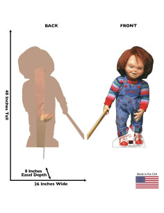 Recorte de cartón Chucky 102x66 cm - Cardboard People 2