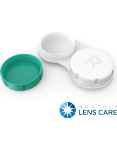 Estuches para Lentes de Contacto Axim USA 12 Unidades Verde 2