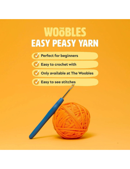 Kit de Crochet Minecraft The Woobles - Abeja para Principiantes