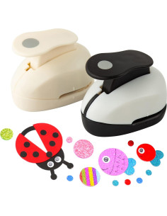 Juego de 2 Perforadoras de Agujeros QIQQIKIN 9.8mm y 12mm 2