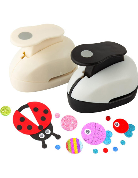 Juego de 2 Perforadoras de Agujeros QIQQIKIN 9.8mm y 12mm