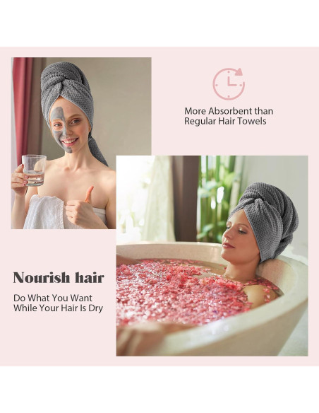 Toalla de Microfibra MABAO para Cabello Rizado 101.6x66.8cm