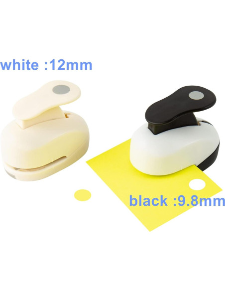 Juego de 2 Perforadoras de Agujeros QIQQIKIN 9.8mm y 12mm