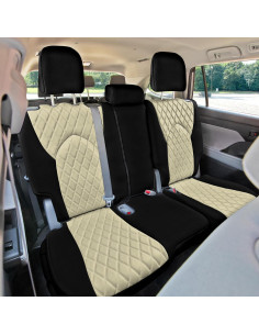 Cubiertas de Asiento TLH Beige para Toyota Highlander 2020-2023 2