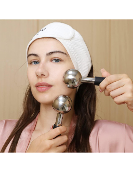 Esferas de Hielo para la Cara Pfefe - Crioterapia Acero Inoxidable Esferas de Hielo para la Cara Pfefe - Crioterapia Acero Inoxidable