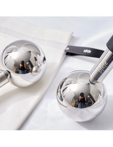 Esferas de Hielo para la Cara Pfefe - Crioterapia Acero Inoxidable