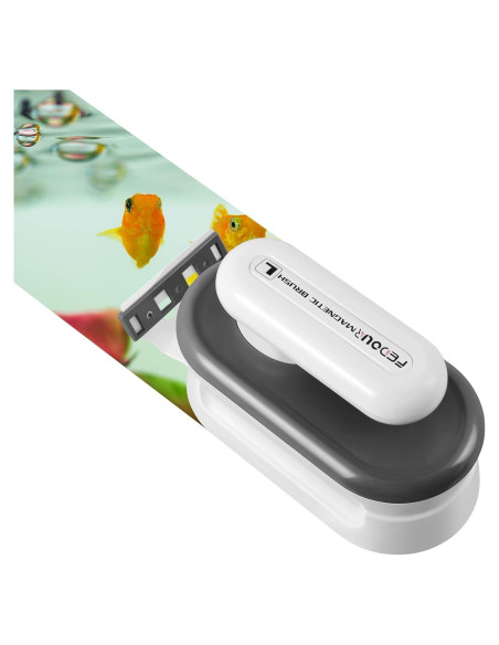 Limpiador Magnético para Acuarios FEDOUR Grande 0.8-2.5 cm