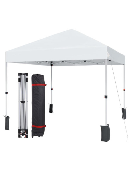 Carpa de Canopy Plegable EcoExplorer 2.44x2.44m Ajustable