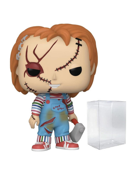 Figura POP Novia de Chucky Funko 9.5 cm con Protector