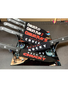 Juego de 6 cuchillos de cocina Chucky Child's Play 2