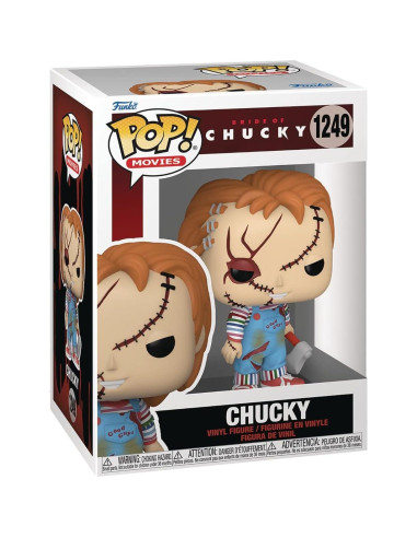 Figura POP Novia de Chucky Funko 9.5 cm con Protector