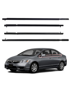 Moldura de Sellado de Ventana ItranMc para Honda Civic 2006-2011