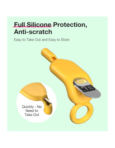 Soporte de tarjeta SIM con herramienta de extracción - 3 Pcs