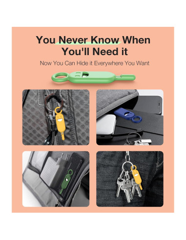 Soporte de tarjeta SIM con herramienta de extracción - 3 Pcs