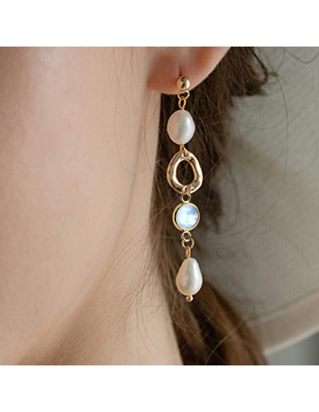 24 Conectores de Cabochón Dorados BronaGrand 6 Tamaños