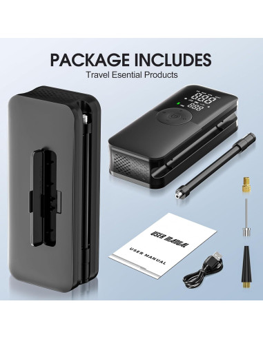 Compresor de Aire Portátil Evebless EB008 180PSI 35LPM