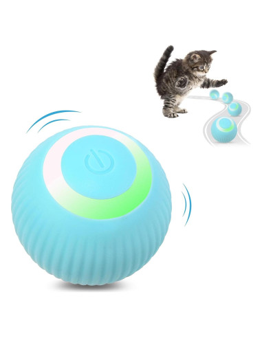 Bola Interactiva para Gatos Petbobi - Juguete Automático Verde