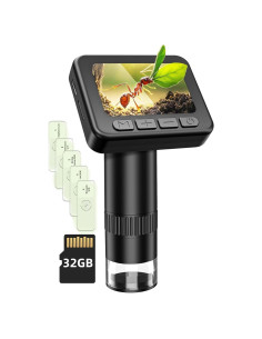 Microscopio Digital IMICHI 50X-1000X con Pantalla IPS 2"