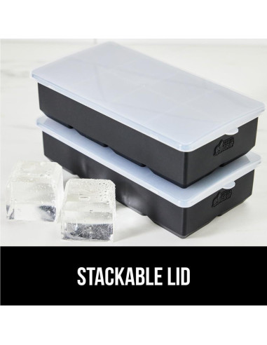 Bandeja de Hielo de Silicona GORILLA GRIP 8 Cubos Gigantes