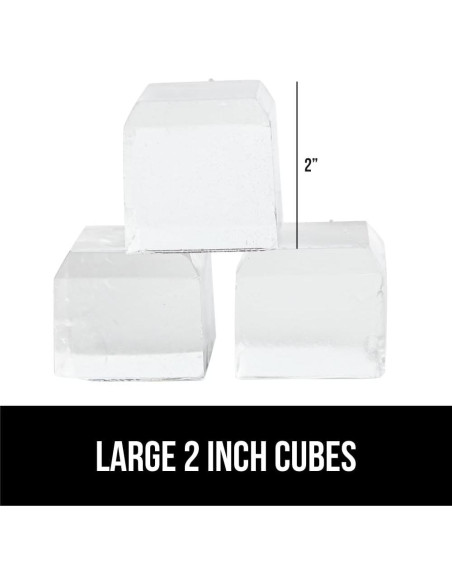 Bandeja de Hielo de Silicona GORILLA GRIP 8 Cubos Gigantes