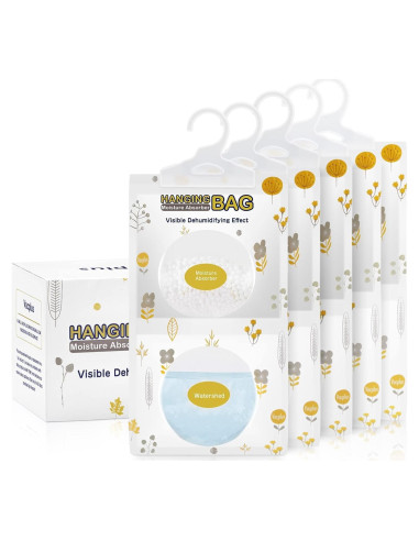 Paquete de 5 Paquetes Absorbentes de Humedad Vacplus 500ml