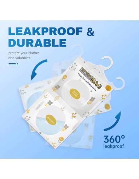 Paquete de 5 Paquetes Absorbentes de Humedad Vacplus 500ml