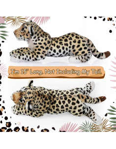 Peluche Leopardo RoundFunny 38 cm Juguete Infantil Regalo 2