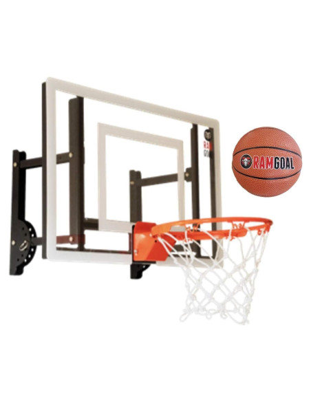 Aro de Baloncesto Mini RAMgoal para Montar en Pared 61 cm Aro de Baloncesto Mini RAMgoal para Montar en Pared 61 cm