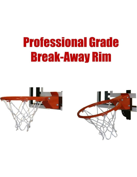 Aro de Baloncesto Mini RAMgoal para Montar en Pared 61 cm Aro de Baloncesto Mini RAMgoal para Montar en Pared 61 cm