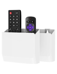 Soporte de Control Remoto WALI Montaje en Pared Blanco 12.7 cm