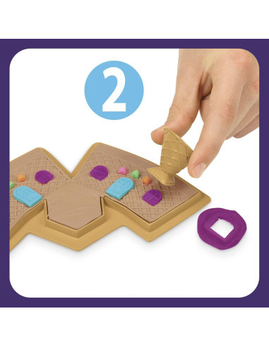 Kit de Construcción Stand de Helados Play-Doh para Niños 5+