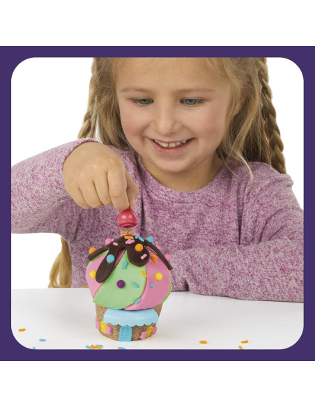 Kit de Construcción Stand de Helados Play-Doh para Niños 5+