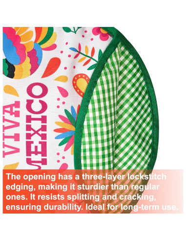 Calentador de Tortillas Duthcbw 2 Piezas Verde/Púrpura