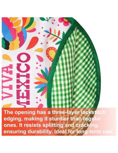 Calentador de Tortillas Duthcbw 2 Piezas Verde/Púrpura