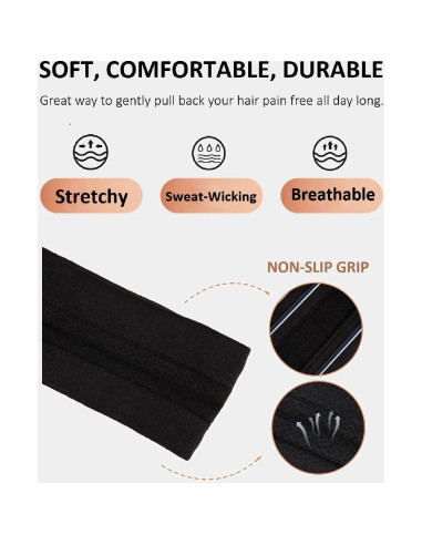 Banda para la cabeza AKTVSHOW para mujeres - 6 unidades antideslizantes