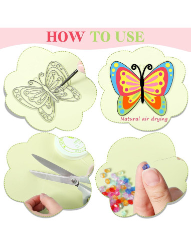 Kit de Manualidades DIY Atrapasol Mariposa Dunzoom 30 Piezas