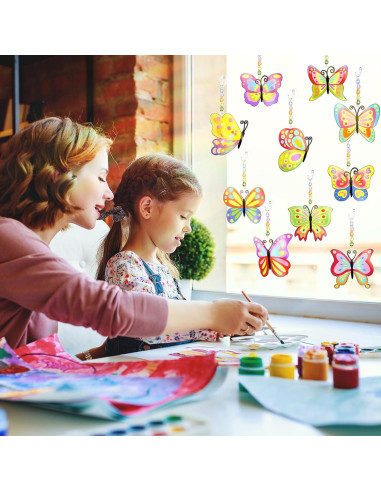 Kit de Manualidades DIY Atrapasol Mariposa Dunzoom 30 Piezas