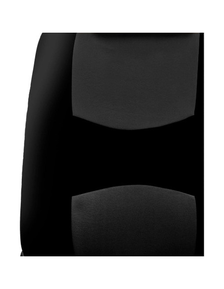 Fundas de Asiento FH Group + Alfombrillas de Piso - Negro Fundas de Asiento FH Group + Alfombrillas de Piso - Negro