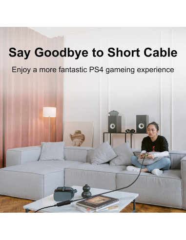 Cable de Extensión USB 3.0 SSS-GRGB 1.5m Alta Velocidad 5Gbps