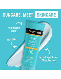 Protector Solar Gel Hidratante Neutrogena Hydro Boost SPF 50 89 ml 2