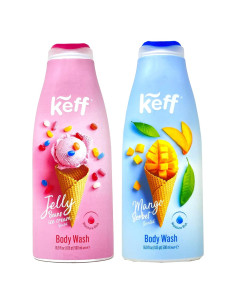 Gel de Ducha Hidratante Keff 2x453g Manteca de Karité Aloe Vera