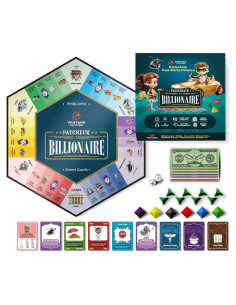 Juego de Mesa De Sueldo a Millonario - Venture Catcher - 8+ Años