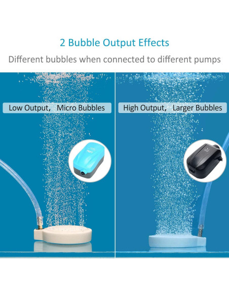 Difusor de burbujas de aire Pawfly 5.08 cm para acuario