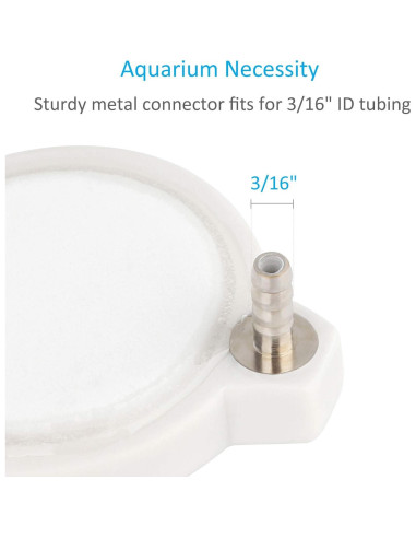 Difusor de burbujas de aire Pawfly 5.08 cm para acuario