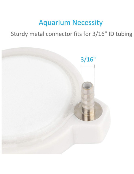 Difusor de burbujas de aire Pawfly 5.08 cm para acuario