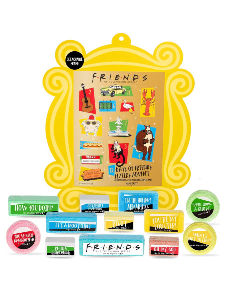 Calendario de Adviento Mad Beauty 12 Fizzers de Baño