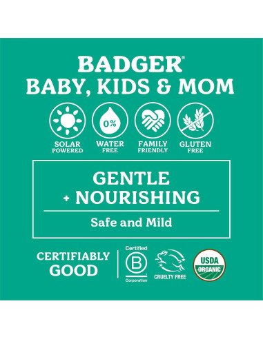 Mantequilla de Vientre Badger 56.7g - Crema Orgánica para Estrías