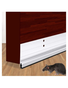 Sello de Puerta USUKUE 42" Aluminio Plata 5.08 cm Antirruido