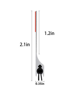 Sello de Puerta USUKUE 42" Aluminio Plata 5.08 cm Antirruido 2